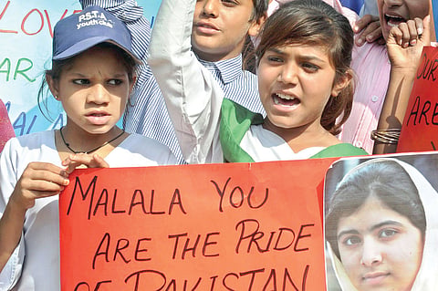 Malala, the symbol of people’s protest