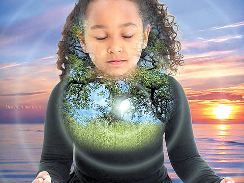 Experience the healing light of your own soul