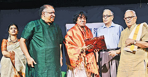 Maharajapuram Santhanam award for Mandolin Srinivas