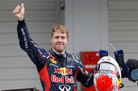 Vettel takes pole for Japanese GP