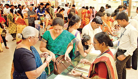 Dhanteras accumulates relatively low dhan