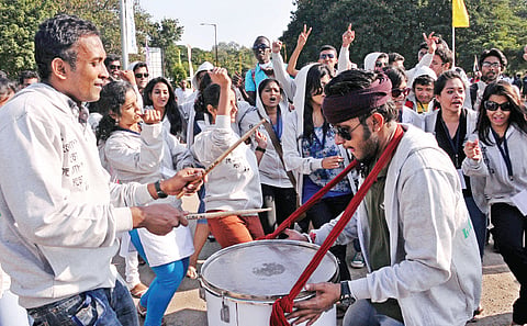 Telangana flavour at OU youth fest