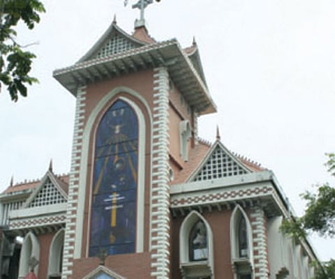 The St Mary Queen of Peace Basilica.