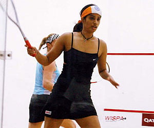 Joshna Chinappa in semis of NSC super Satellite squash