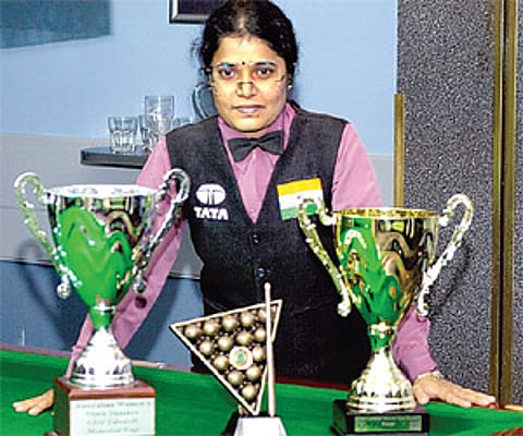 I am mentally strong, I had ace players like Raj Mohan and M G Jayaram coaching me. I am going to give the best