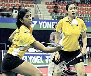 Shruti Kurien (left) and Jwala Gutta