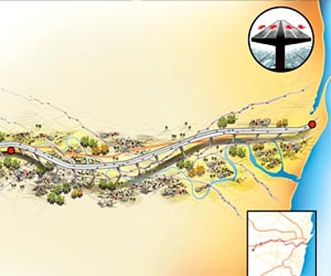 Elevated link to Chennai Port