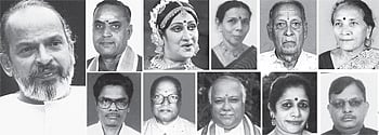 Pandit Rajashekar Mansur, S Shankar, Manju Bhargavi, Vasanta Madhavi, TR Rangaswamy, Shobha Huyilgol, Sanjeev Potadar, K Haridas, Bhadragiri Sarvotham