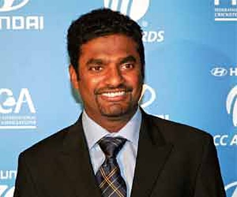 Sri Lanka's Muttiah Muralitharan
