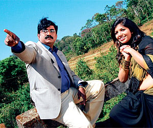 Srinivas and daughter Shalini are to act in a film in lead roles opposite each other