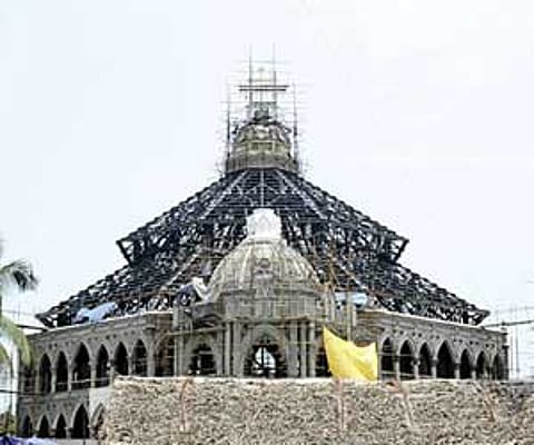 Architectural wonder in the making