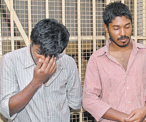 Kingston, Krishna Kumar and Anand Mathew. (Express photo)