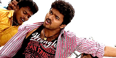 Vijay in ‘Vettaikaran’.(Sampurn Pix)