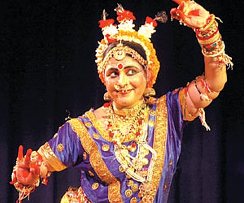 ‘I portray rituals of temple through dance’