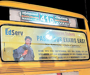 HC bans stickers on bus windows