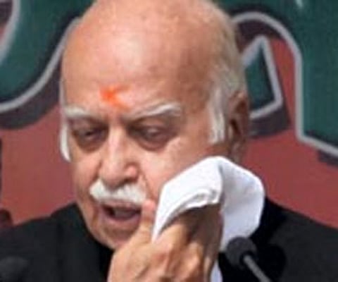 Leader of the Opposition L K Advani. Express File Photo