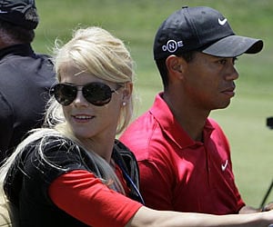 According to TMZ.com, Woods had argued with his wife after she confronted him about the allegations and that she had chased after his car.