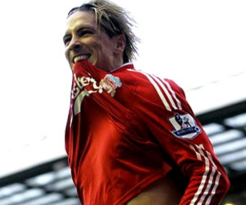Spanish and Liverpool striker Fernando Torres. (File photo / AP)