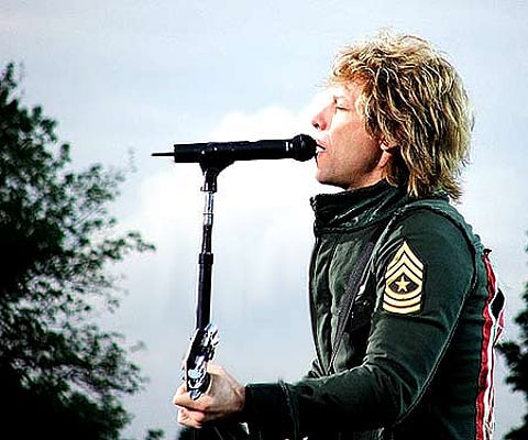 Jon Bon Jovi in concert (Pic: Wikimedia Commons).