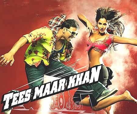 The poster of 'Tees Maar Khan'.