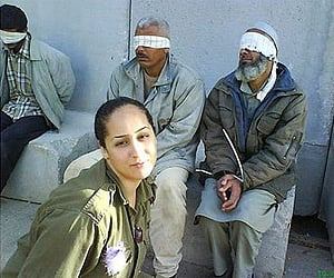 Photos of Palestinian prisoners on Facebook. (File photo: AP)