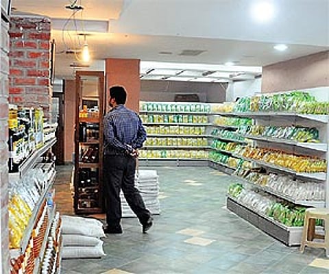 File picture of a supermarket store.