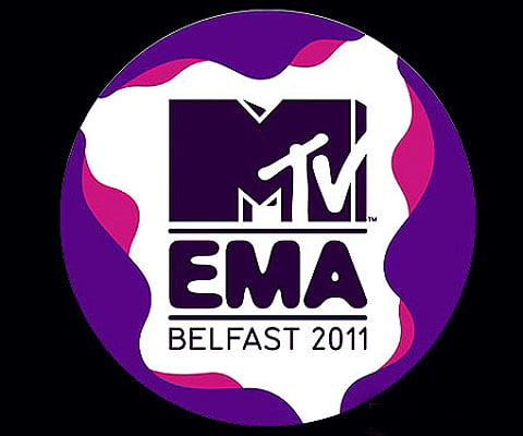 The logo of MTV European Music Awards 2011.