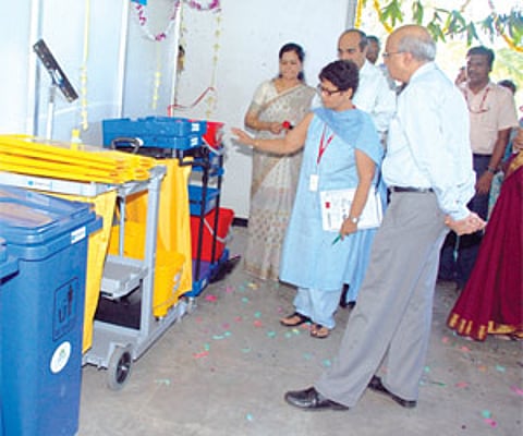 The equipment that was provided | EPS