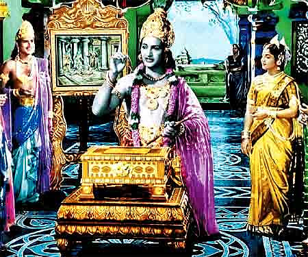 A still from 'Maya Bazaar'.