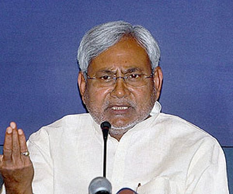 Bihar Chief Minister Nitish Kumar.