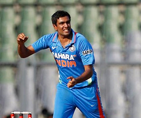 India's latest bowling hero Ravichandran Ashwin. (File photo: AP)
