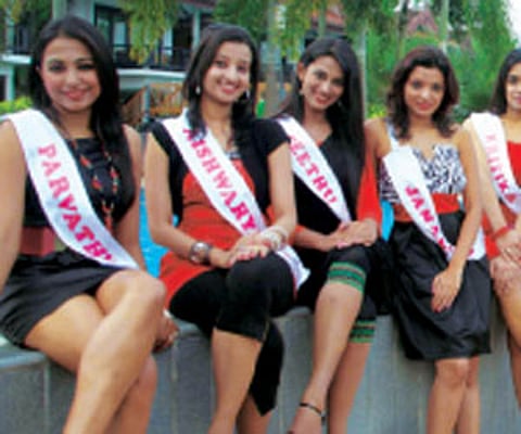 Stage set for beauty pageant in city