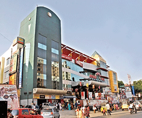 Abirami Mall on Purasawalkam High Road.