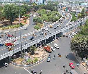 A Chennai flyover. (File photo: EPS)