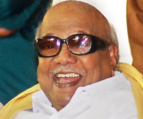 Tamil Nadu Chief Minister M Karunanidhi. (File photo: EPS)