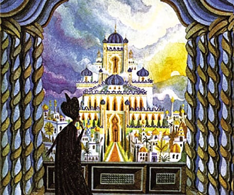 Errol le Cain's illustrations of the Arabian Nights