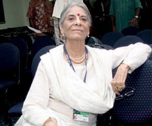Jai Chandiram, who was, till recently, the president of International Association of Women in Radio and Television | Kaviyoor Santhosh