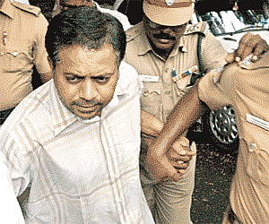 Former MLA Ravishankar remanded in custody