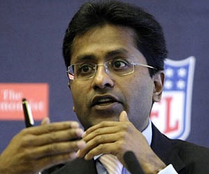 Former IPL commissioner Lalit Modi. AP