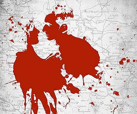 A poster of the movie 'In the Land of Blood and Honey'