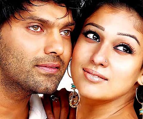 The promotional poster of 'Boss (a) Baskaran'.