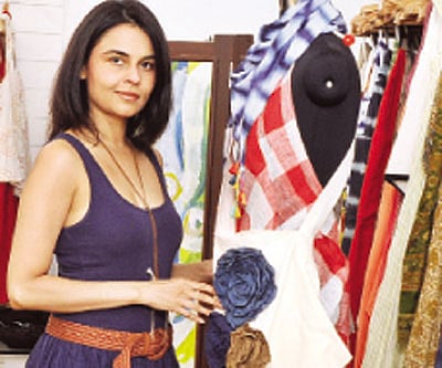 Marwa with her multi-hued ensembles. Photo: RVK Rao