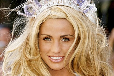 Former model Katie Price. (AP)