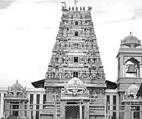 Thiruketheeswaram temple in Mannar in North West Lanka, which will be renovated by India