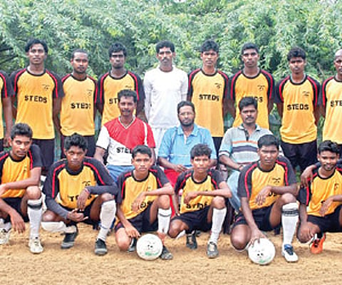 Honour for Vyasarpadi football team