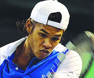 India's Somdev Devvarman advanced to the second round in the men's doubles event of the US open. (File photo: AP)