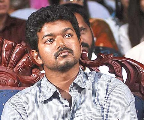 Tamil actor Vijay (Express Photo by P Anand Kumar).