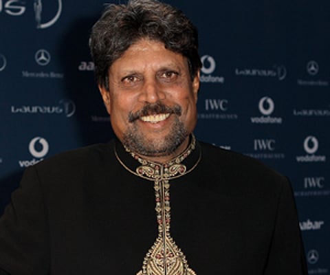 Kapil Dev at the Laureus World Sports Awards 2010 at Emirates Palace Hotel on March 10, 2010 in Abu Dhabi. (Getty Images)