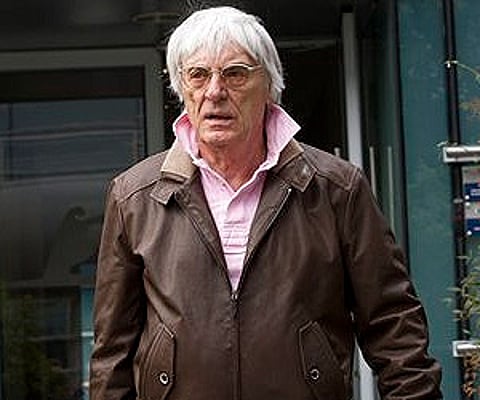 Bernie Ecclestone. (Photo: AP)