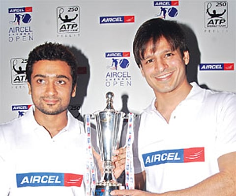 Trophy for Aircel Chennai Open